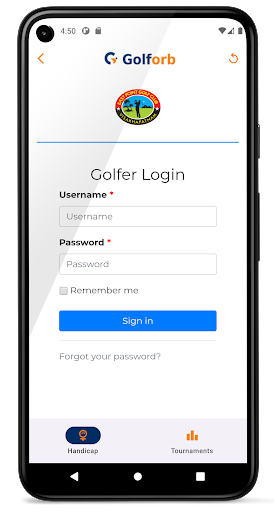 Android application EPGC - Golforb screenshort