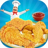 Deep Fry Chicken Cooking Game icon