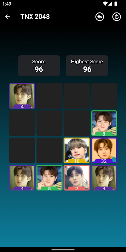 TNX 2048 Game Screen 3