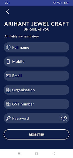 Arihant Jewelcraft Banglore Screen 2