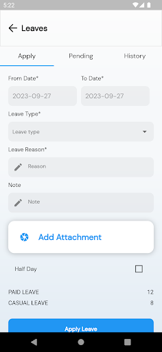 PMS Internal Screen 3