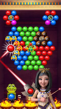 Game screenshot Пузырьковая древняя пирамида mod apk