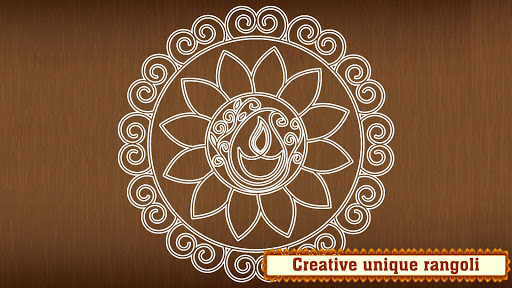 Indian Diwali Rangoli Design Screen 2