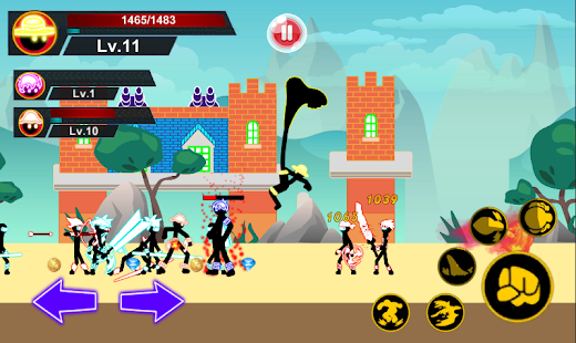 Stickman Hero - Pirate Fight Screenshot