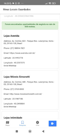 EXPLORE LEADS Screen 3