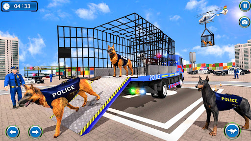 US Police Dog Transporter Sim
