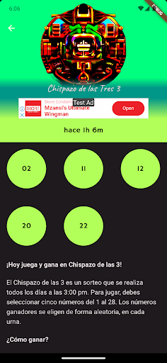Numeros Lotería México Screen 3