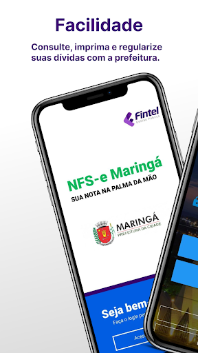Android application NFS-e Maringá screenshort
