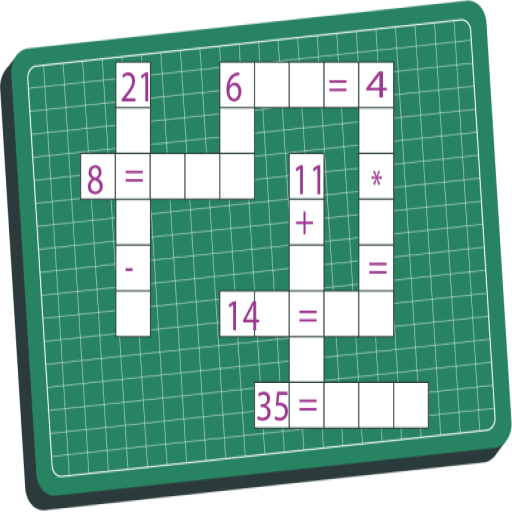 Math Time - Math Cross Puzzle
