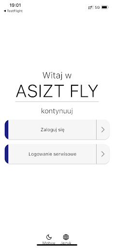 Android application ASIZT FLY screenshort