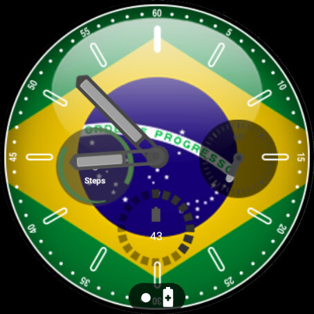 Bandeira do Brasil Wear Screen 2