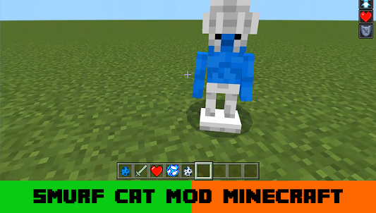 Smurf Cat Mod in Minecraft