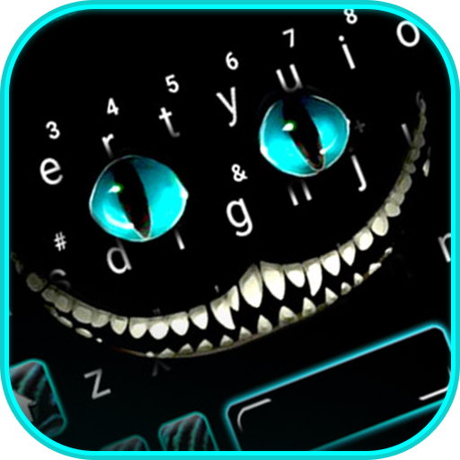 Devil Cat Smile Keyboard Theme  Icon