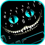 Cover Image of 下载 Devil Cat Smile Keyboard Theme  APK