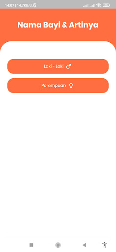 Android application Nama Bayi & Artinya screenshort