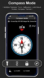 Digital Compass & Weather Map