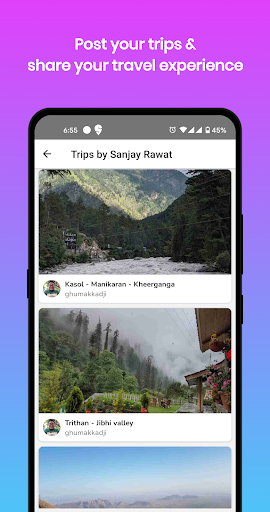 Tripsaga - Explore & Travel Screen 3