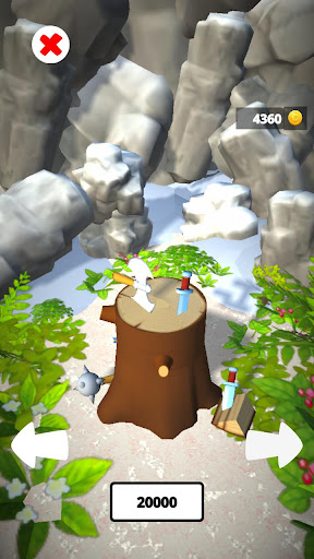 Android application WoodChopNinja screenshort