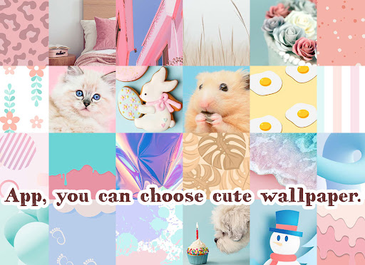Android application Cute Wallpaper Pastel Colors screenshort