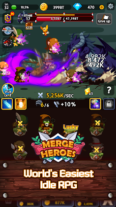 Merge Heroes Frontier: Casual  - Screenshot 1