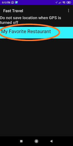 Fast Travel Screen 2