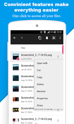 File Manager - File Explorer Screenshots