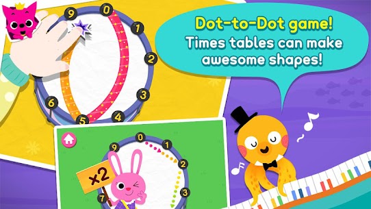 Download Pinkfong Fun Times Tables v33 MOD APK (Unlimited Money) Free For Android 3