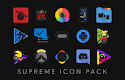 screenshot of Supreme Icon Pack