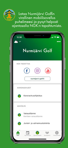 Android application Nurmijärvi Golf screenshort