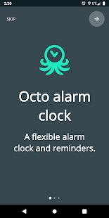 Octo - alarm clock. Planner, to do list, reminders