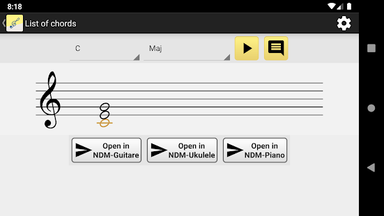NotesDeMusique (Learning to read musical notation) screenshots 2