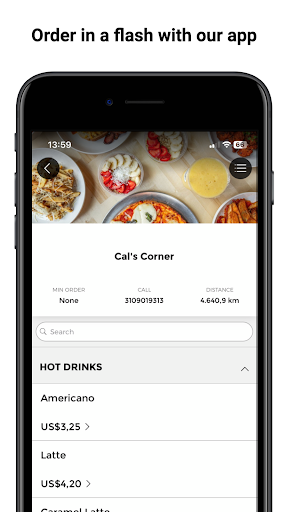 Android application Cal's Corner screenshort