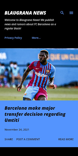 Blaugrana News