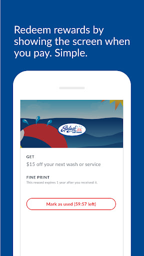 Splash Car Washes Screen 3
