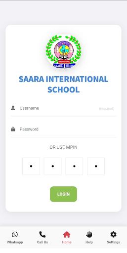 Saara International School Screen 2