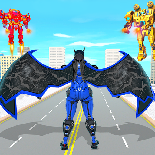 Download Bat Robot Bike Transform Rope on PC (Emulator) - LDPlayer