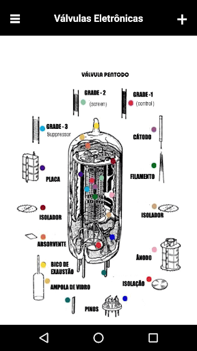 Android application Electronic Valves. screenshort