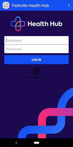 Android application Health Hub screenshort