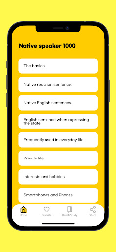 Android application American TV English study screenshort