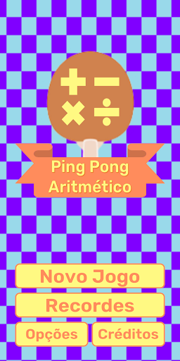 Android application Ping Pong Aritmético screenshort