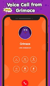 Grimace call & chat