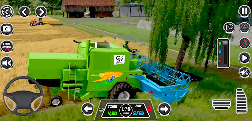 Tractor Driving - Farming Game