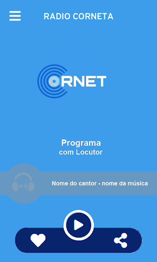 Rádio Corneta Screen 2