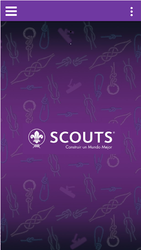 Android application Scouts México screenshort