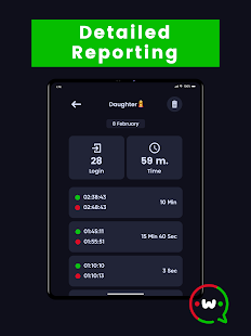 Logify - Tracker für WhatsApp Screenshot