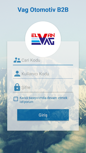 Android application Vag Otomotiv B2B screenshort