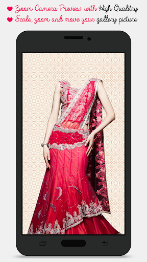 Android application Wedding Dress Photo Maker screenshort