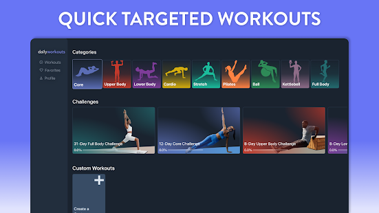 Daily Workouts - Fitness Coach Screenshot
