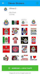 Chivas Guadalajara Stickers