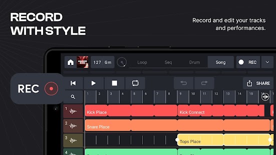 Remixlive - Make Music & Beats Captura de pantalla